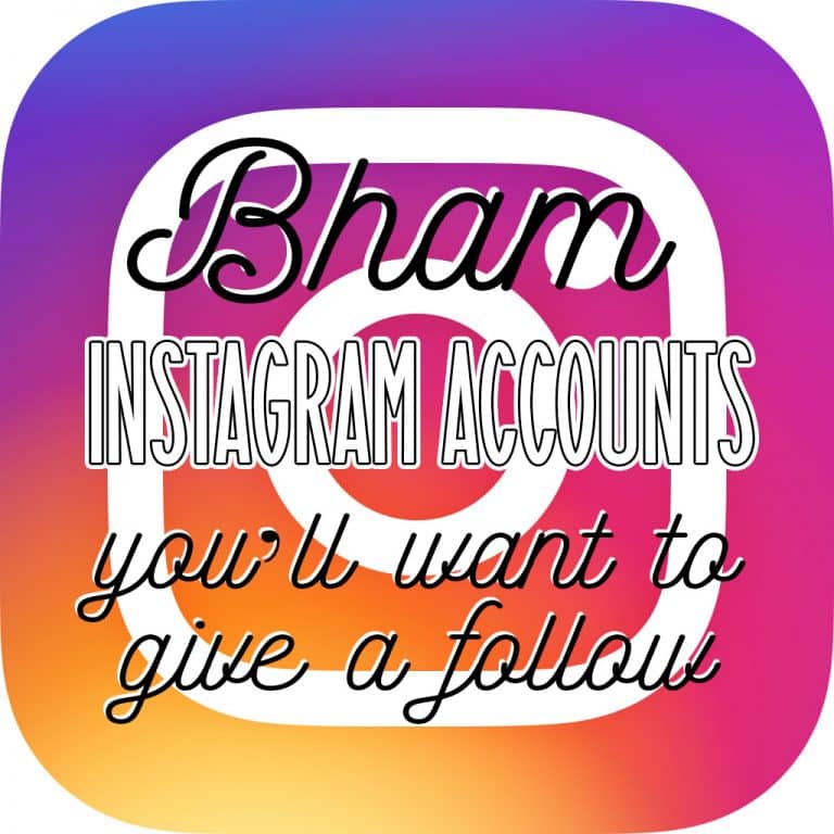 Bham Instagram Accounts You’ll Want to Give a Follow