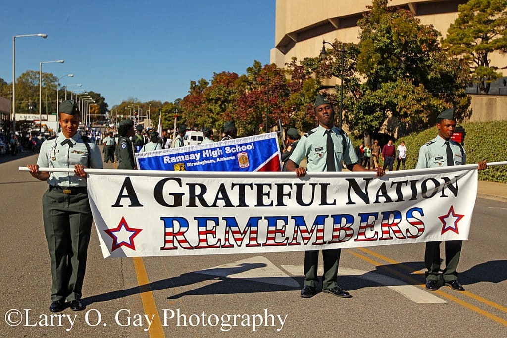 Birmingham's National Veterans Day Parade honoring our heroes