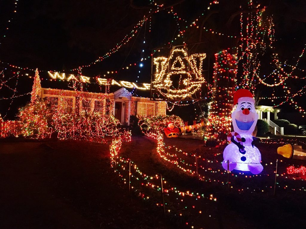 Christmas Lights Birmingham Alabama