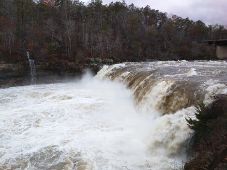 WOW! Little River Falls this morning WOW! Little River Falls this morning