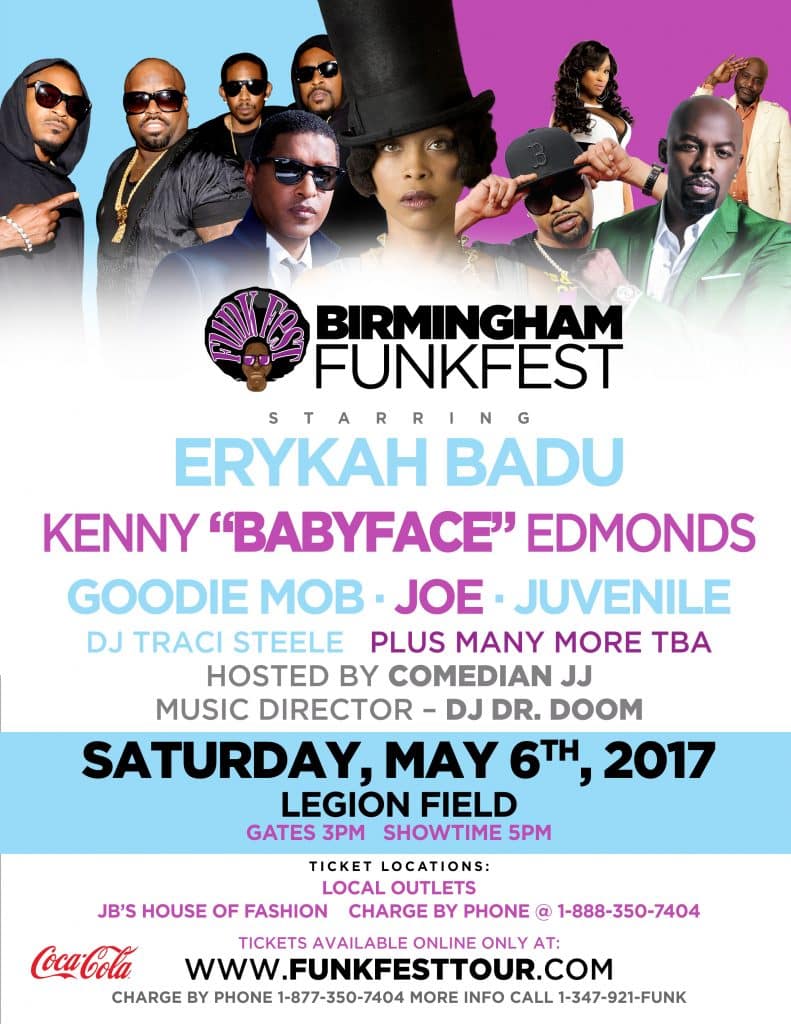 Birmingham Funkfest Spring Festivals Alabama 