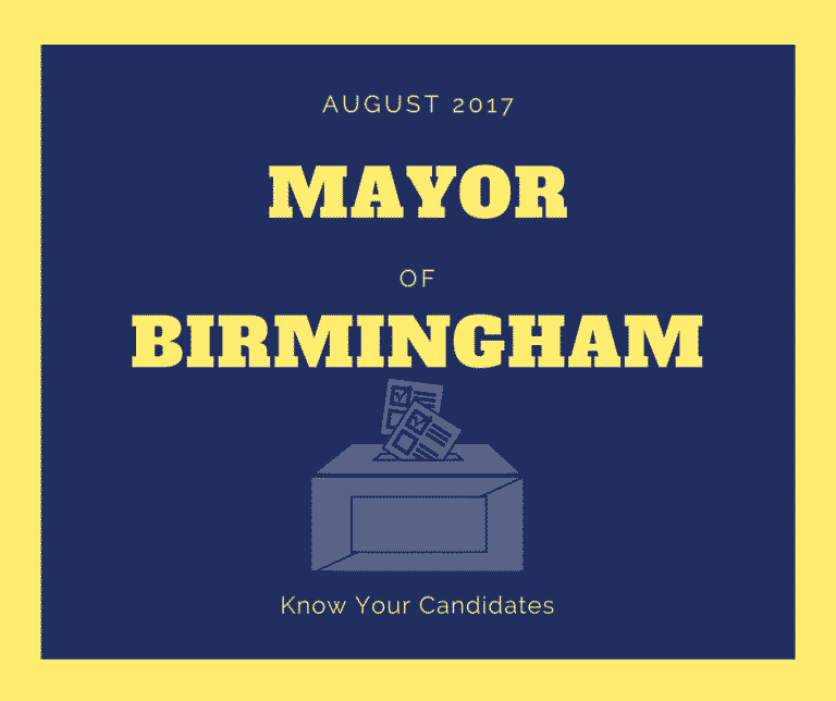 Who’s up for Mayor of Birmingham?  Here are two candidates and what you should know about them