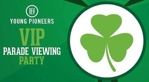 A review: Young Pioneers VIP Viewing Party of the Five Points St. Patrick’s Day Parade