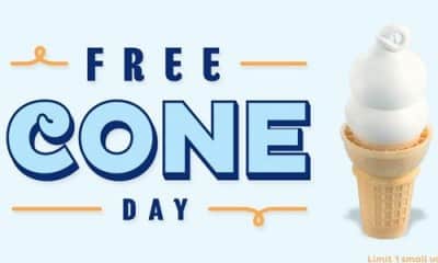 5 reasons we love free cone day at Dairy Queen – Monday March 20th 5 reasons we love free cone day at Dairy Queen – Monday March 20th