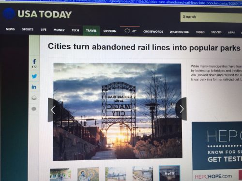 Rotary Trail Birmingham Alabama