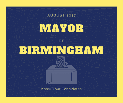 Know Your Candidates Graphic Birmingham politics making national headlines