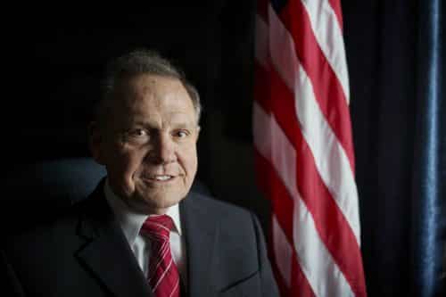 Roy Moore announced that he is seeking Luther Stranges Senate Seat. Photo via Washington Post. 'Raw tone' of Alabama Senate race stirs up questions about campaign contributions