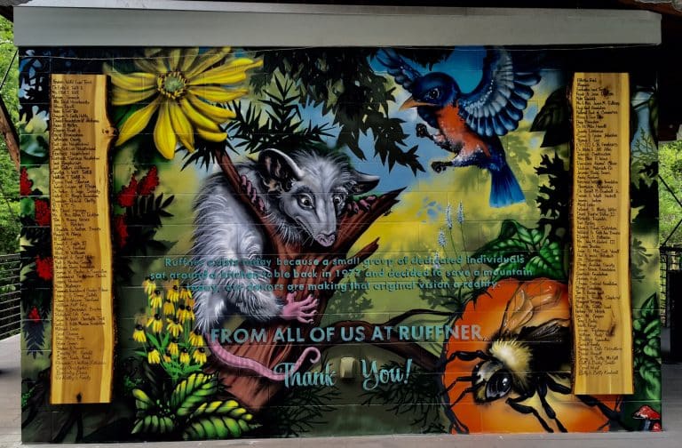 Checkout Ruffner Mountain’s new special donor wall and don’t forget the Annual Native Plant Sale today Checkout Ruffner Mountain’s new special donor wall and don’t forget the Annual Native Plant Sale today
