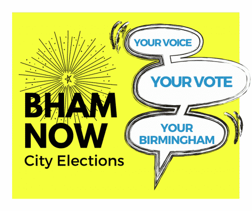 Bham Now, City Council, Campaign, Graphic, Voting, Municipal, Alabama, District 4, candidate
