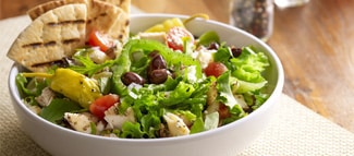 Image may include: greek salad