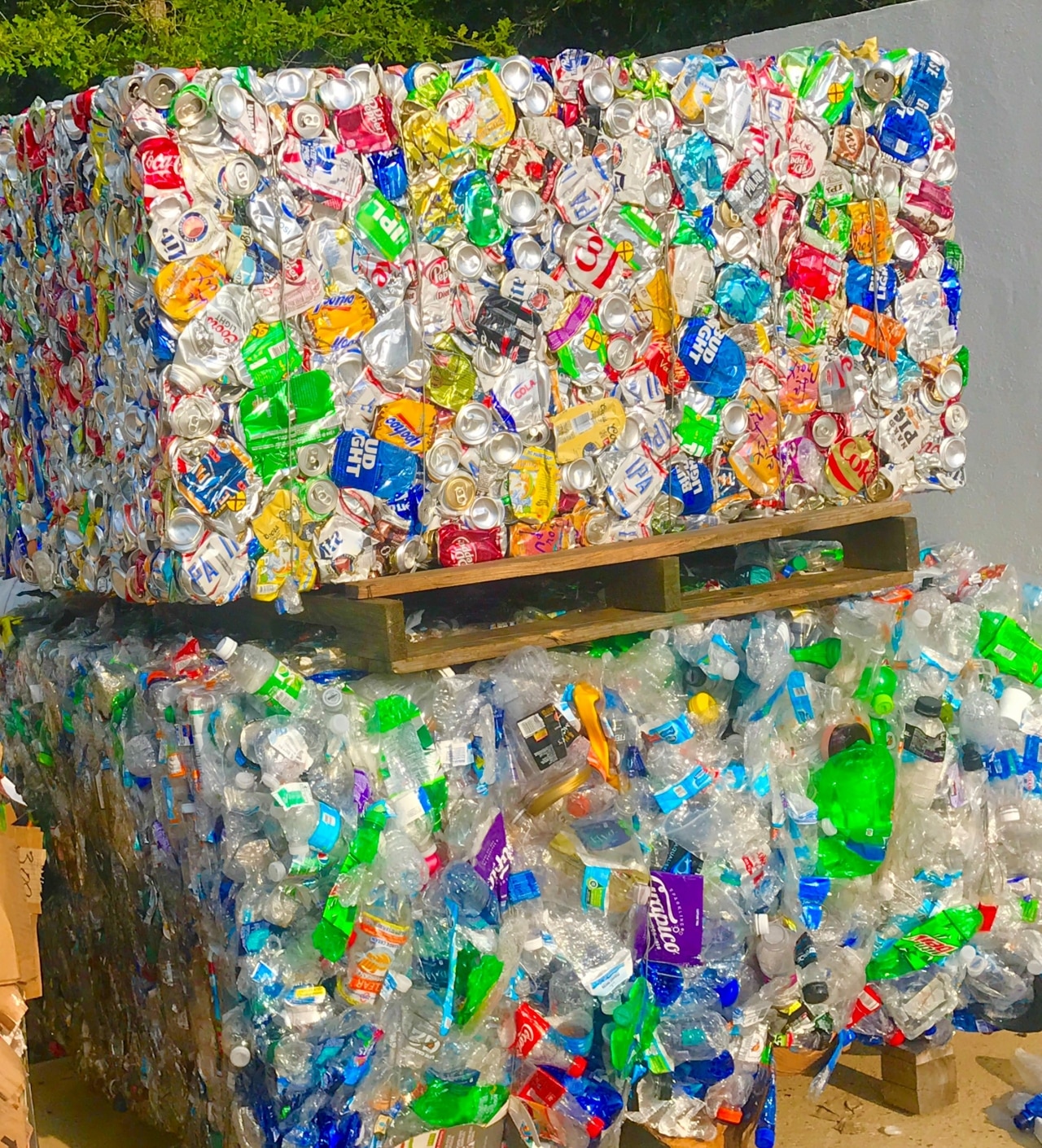Image of recyclables at AEC