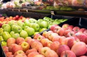 Image may include: apples in healthy Birmingham grocery store