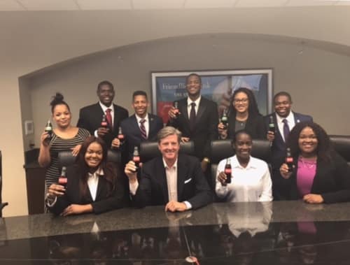 Interns from Coca-Cola Bottling Company UNITED