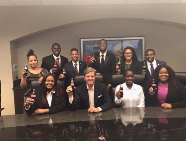 Ten students selected for Coca-Cola UNITED's internship program 1 Interns from Coca-Cola Bottling Company UNITED