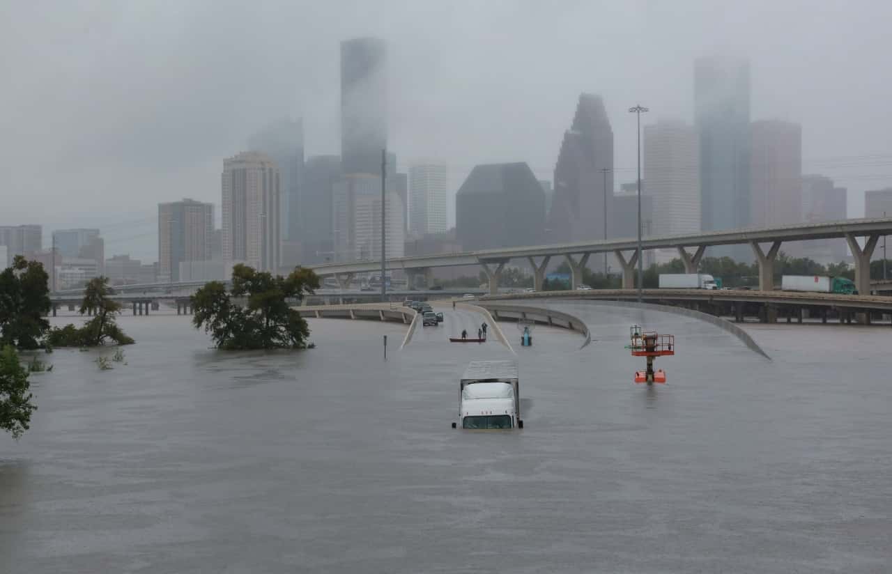 Harvey floods Houston