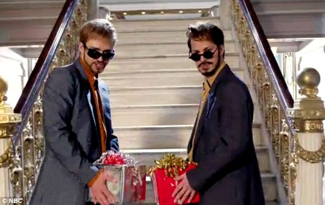 SNL JustinTimberlake What's actually in the box and some of our favorite guesses