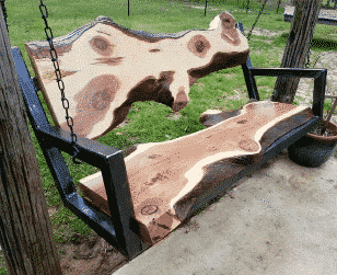 Moss Rock Festival, an eco-creative celebration of nature, smart-living, art + design 6 Eco-creative porch swing.