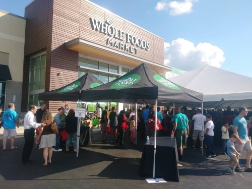 Whole Foods grand opening