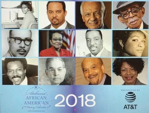Alabama Africa-American History Calendar. 