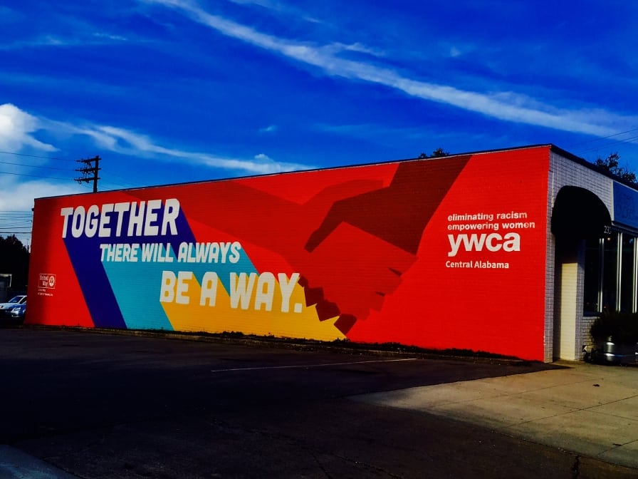Spring cleaning? These 7 Birmingham charities are taking donations 3 Birmingham ywca mural