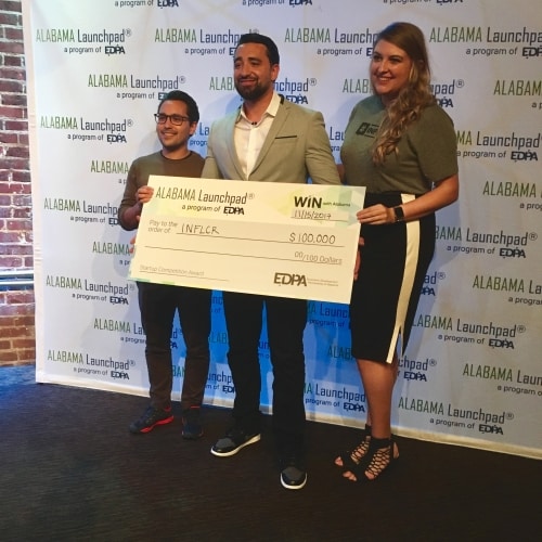 Influencer and Edify Online Corp. take home $150,000 at Alabama Launchpad Startup Competition 9 INFLCR