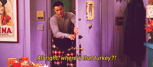 Joey from Friends Thanksgiving meme