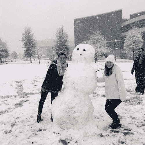 maadisonrae Snowmen take over Birmingham: photo gallery