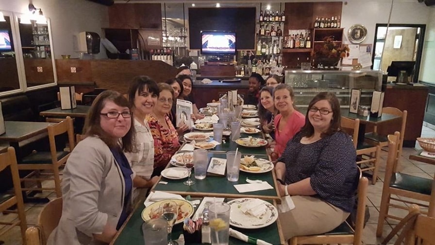 Bossy Pants Book Club at Nabeels in Homewood. Photo via Judith Wright. The ultimate January guide to library events happening in Birmingham