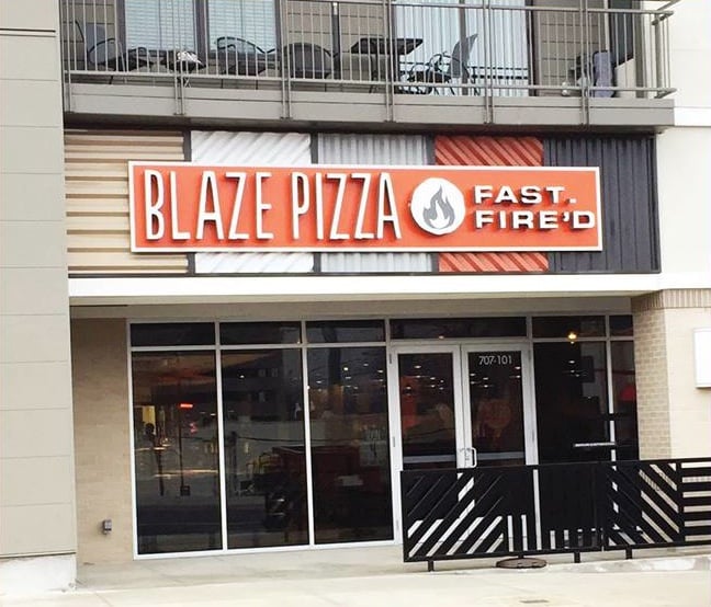 Birmingham, Blaze Pizza, Lebron James, restaurant, food, pizza
