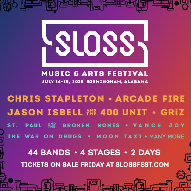 Birminhgam, Sloss Fest, Sloss Fest 2018, Sloss Music and Arts Festival, music, art