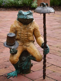 Frog Prince Frank Fleming, creator of the Storyteller Fountain and notable public sculptures throughout the Magic City has passed away at age 77