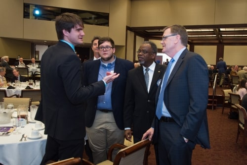David Abney - UPS CEO - Meeting UAB Students