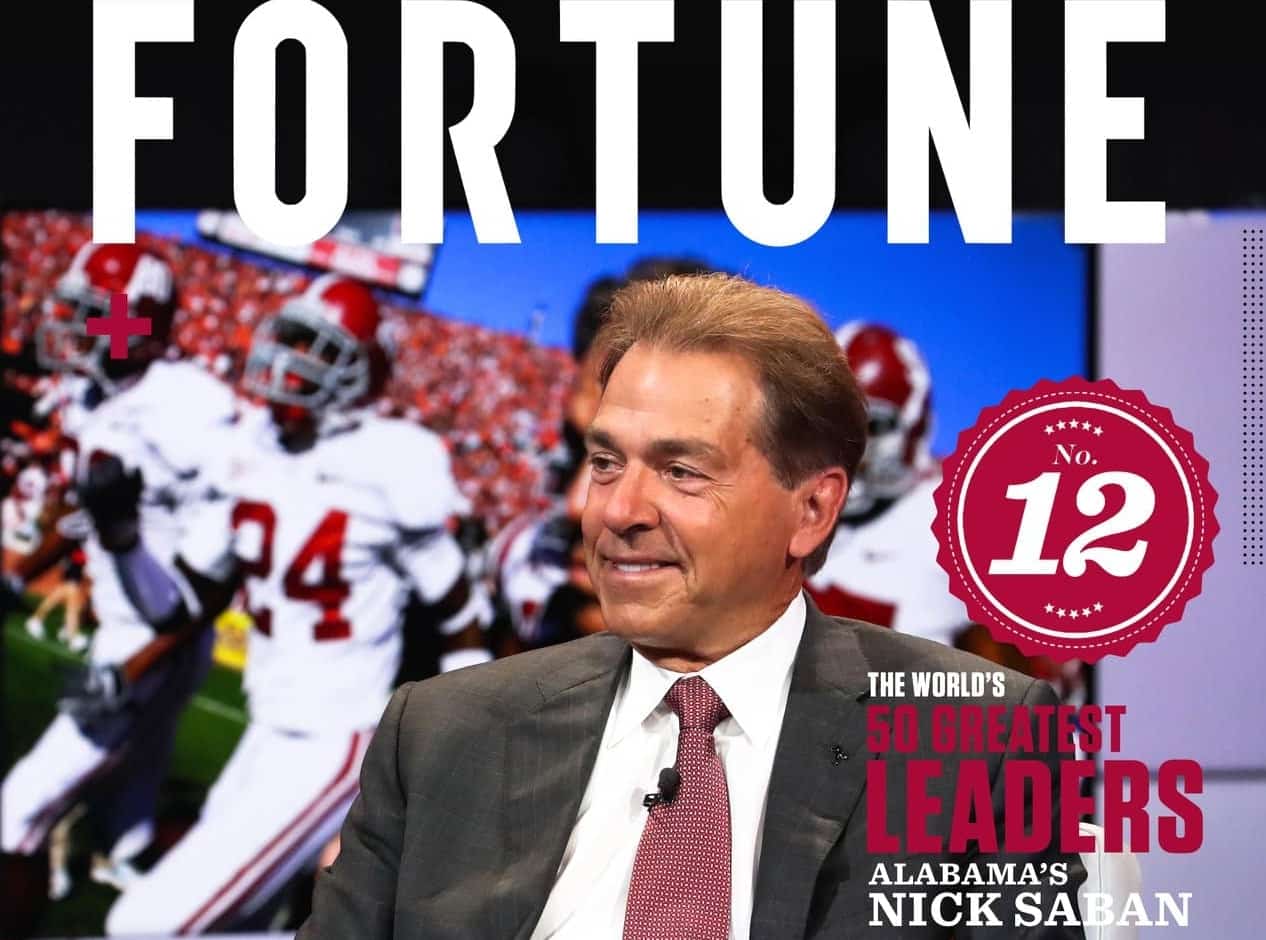 30051638 1723605381034661 4020959352468676582 o e1524217723148 Fortune Magazine names Nick Saban and Tim Cook to World's 50 Greatest Leaders list
