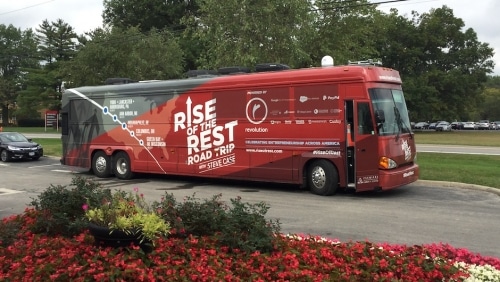 Birmingham, Rise of the Rest, Steve Case, Rise of the Rest Birmingham, Rise of the Rest bus tour, Birmingham start ups
