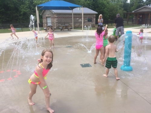 Slip ’n slide into summer on 7 splash pads around Birmingham 7 Birmingham, Springville Splash Pad, Birmingham splash pads