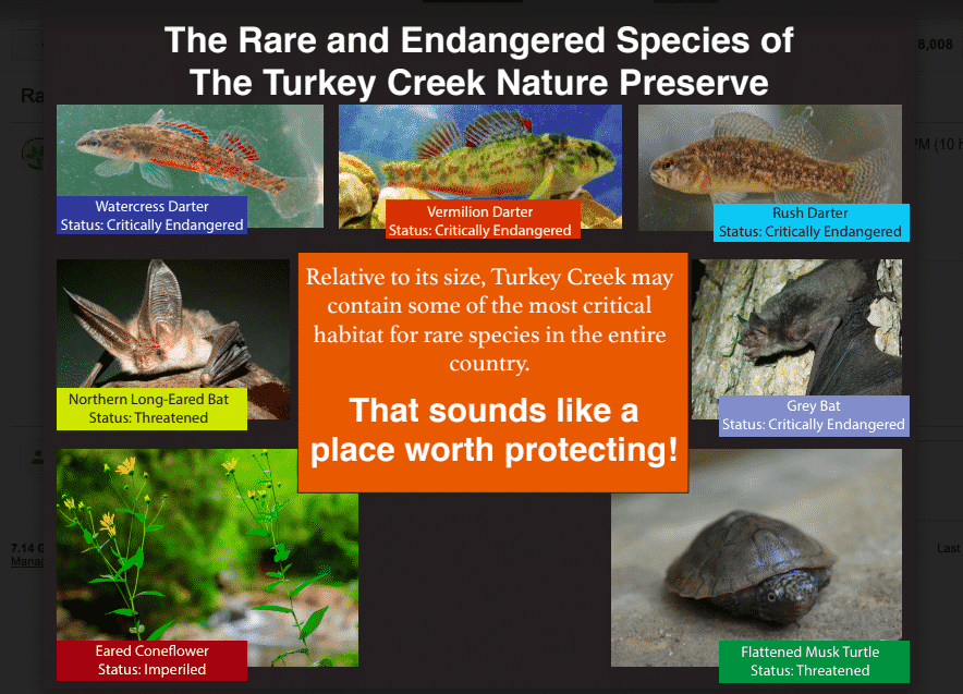 Turkey Creek Nature Preserve, the crown jewel of Alabama's Forever Wild