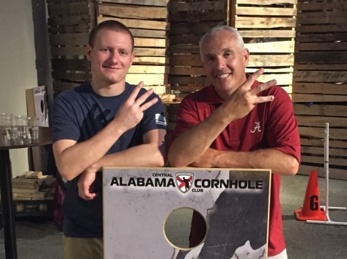 Birmingham, cornhole, Cahaba Brewing Co., Cahaba Brewery, Central Alabama Cornhole Club, CACC