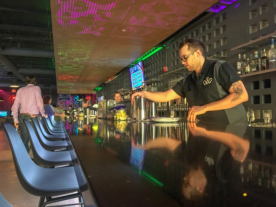 Have a ball playing duckpin bowling at Birmingham’s new social hotspot, The Woolworth on 20th Street South 2 Bham Now Woolworth