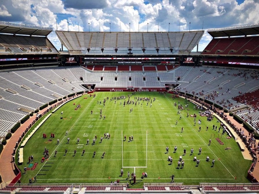 Birmingham, Alabama, Bryant-Denny Stadium, football