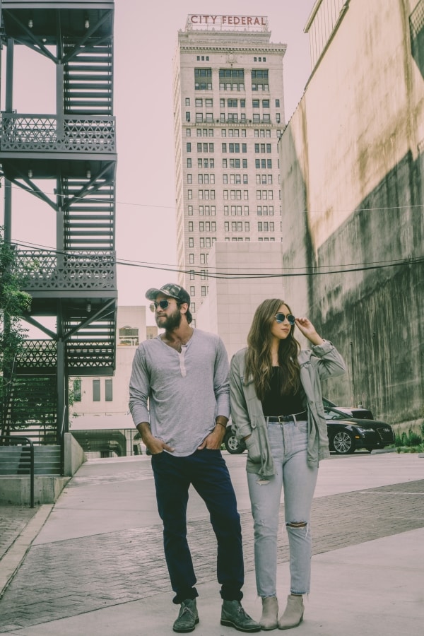A look at the new Morris Avenue through Aviate's 24K gold Sundance Kittyhawk Sunglasses, a limited-edition collaboration with Maho Shades 5 Birmingham, Alabama, Morris Avenue, Aviate, with Maho Shades, 24K gold, Sundance Kittyhawk Sunglasses