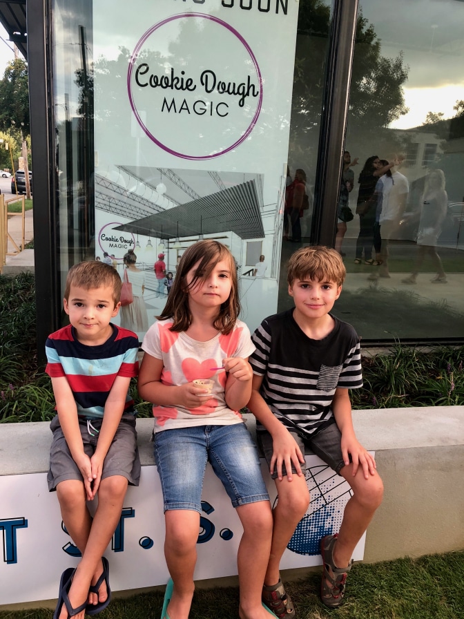 Over 200 samples of Cookie Dough Magic’s Classic Chocolate Chip were enjoyed at the Avondale tasting 1 Bham Now Cookie Dough Magic