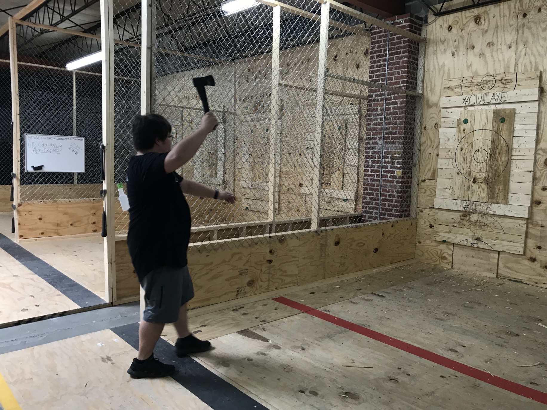 Birmingham, Alabama, new recreational activities, Civil Axe Throwing