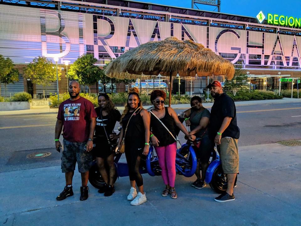 Birmingham Pedal Tours, the city's pedalpowered party tour company