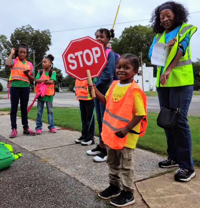 3 things we learned from the Booker T. Washington Elementary school students who participated in Walk to School Day in Birmingham