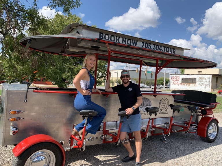 Birmingham Pedal Tours, the city’s pedal-powered party tour company, moves to The Battery early 2019