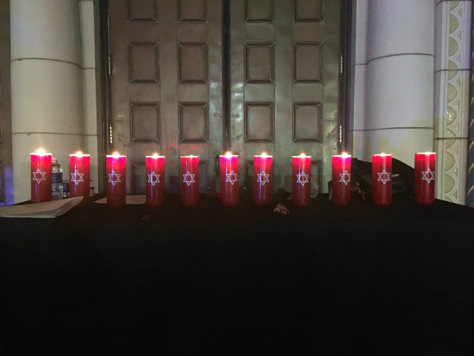Standing with Pittsburgh: A Prayer Gathering for Shalom in Birmingham 6 candles 2 Standing with Pittsburgh: A Prayer Gathering for Shalom in Birmingham