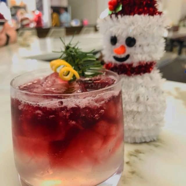 Are you naughty or nice Photo via The Louis 1 12 holiday cocktails and where to find them in Birmingham