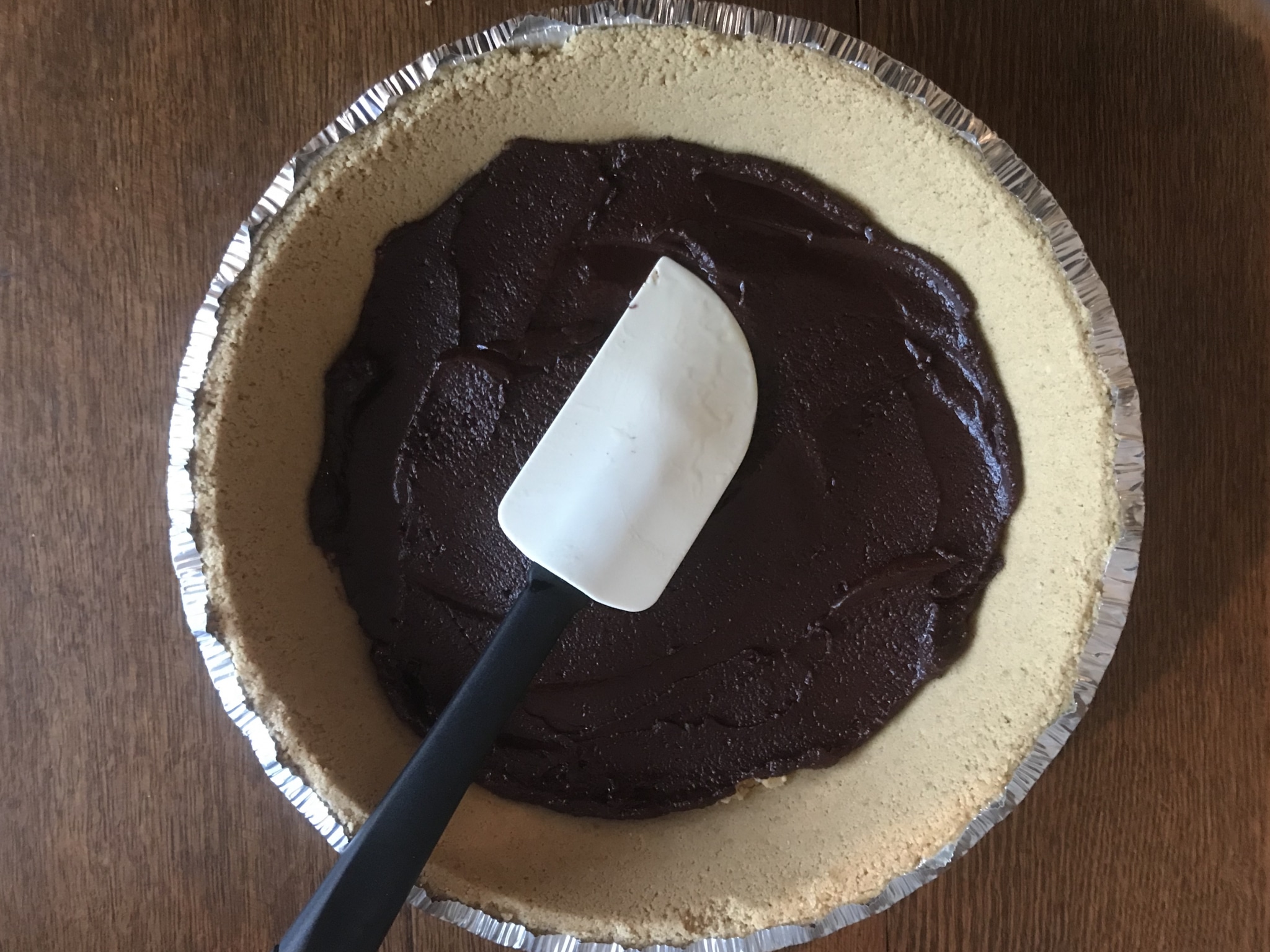 BlackBottomPumpkinPie TR howto Thanksgiving recipe: Black Bottom Pumpkin Pie with local Match cocoa powder