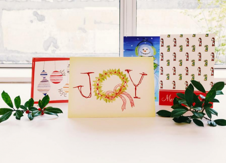 Birmingham made holiday cards brighten the season