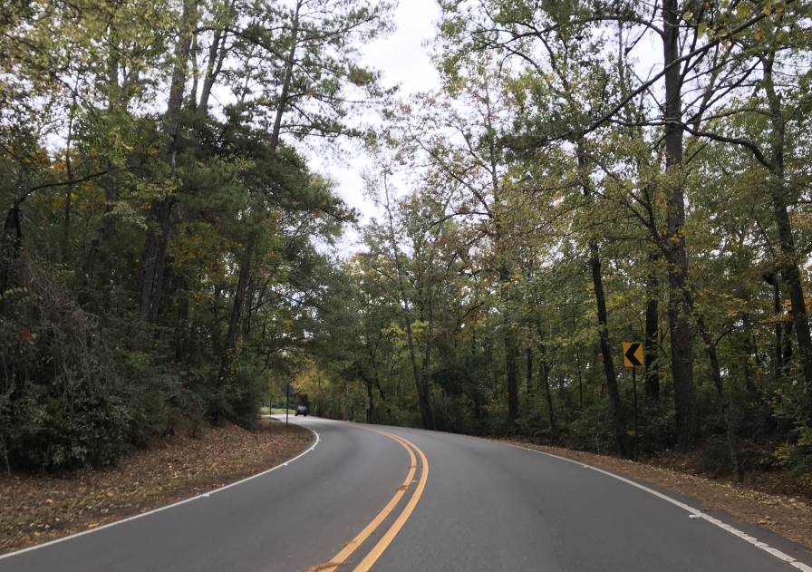 Birmingham, Mountain Brook, Country Club Road Mountain Brook, Driver's Way, scenic drives, fall drives